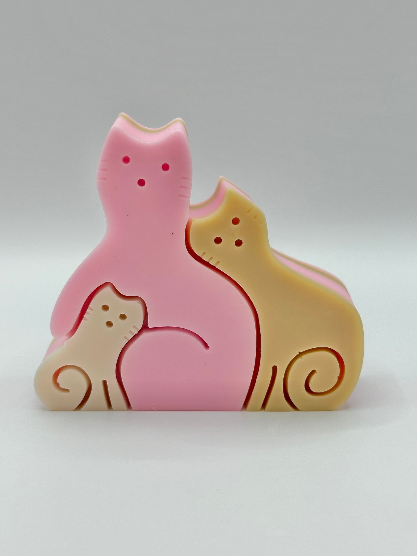Cat Trio Soap
