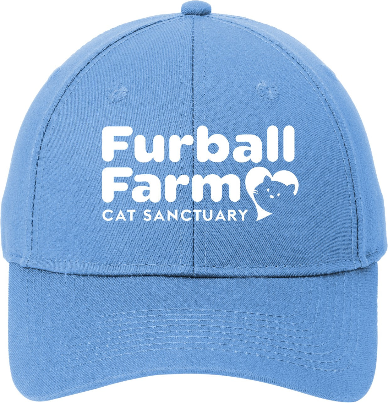Baseball Cap by Port & Company® - Embroidered Furball Farm Logo