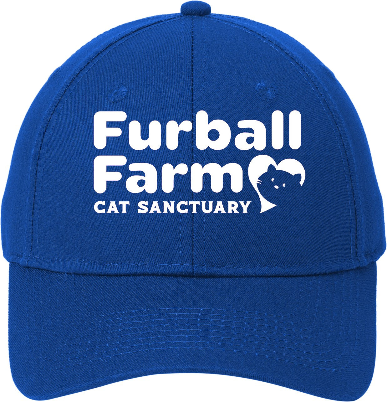 Baseball Cap by Port & Company® - Embroidered Furball Farm Logo