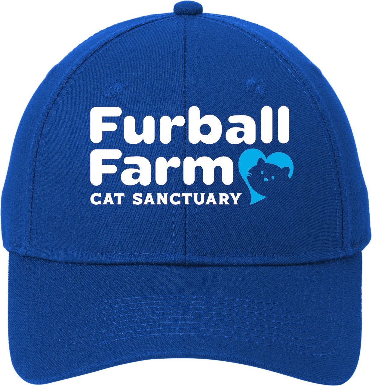Baseball Cap by Port & Company® - Embroidered Furball Farm Logo