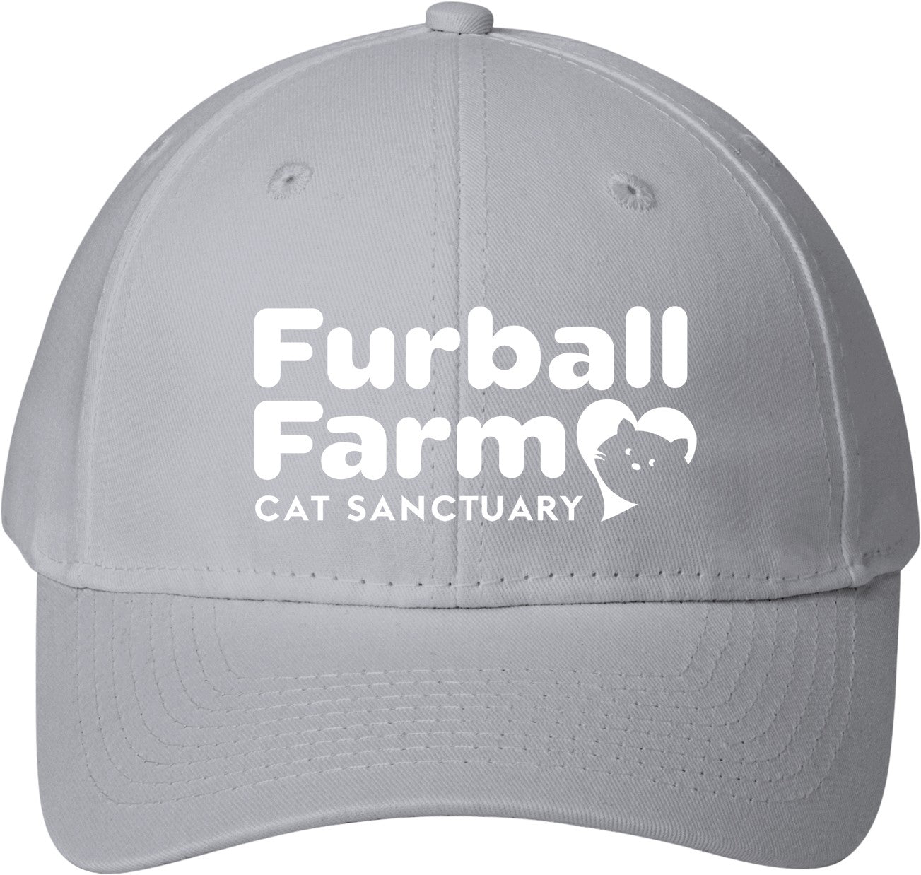 Baseball Cap by Port & Company® - Embroidered Furball Farm Logo