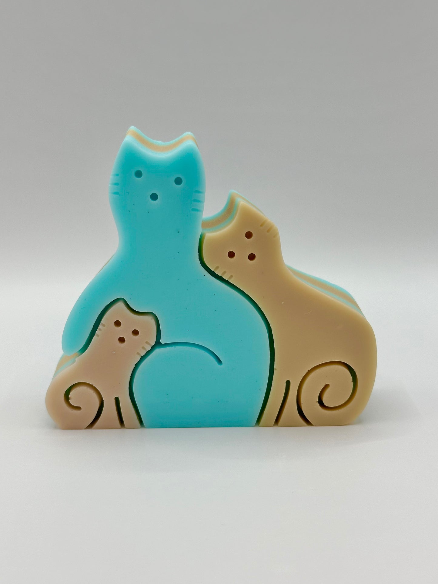 Cat Trio Soap