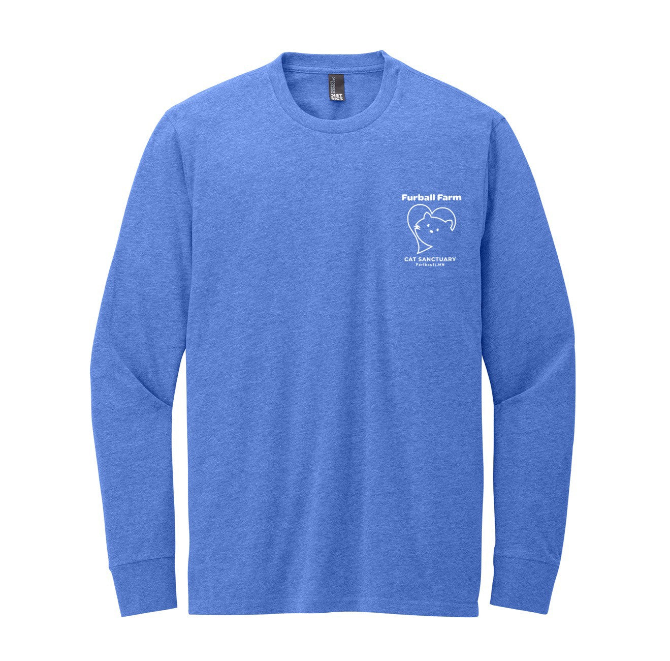 Unisex Long Sleeve Tee by District® - Embroidered Logo