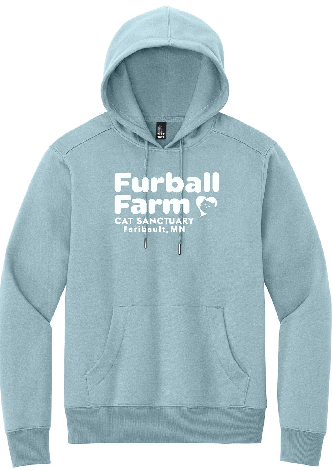 Pullover Hoodie - Perfect Weight® by District® - Screen Printed Logo - 2025