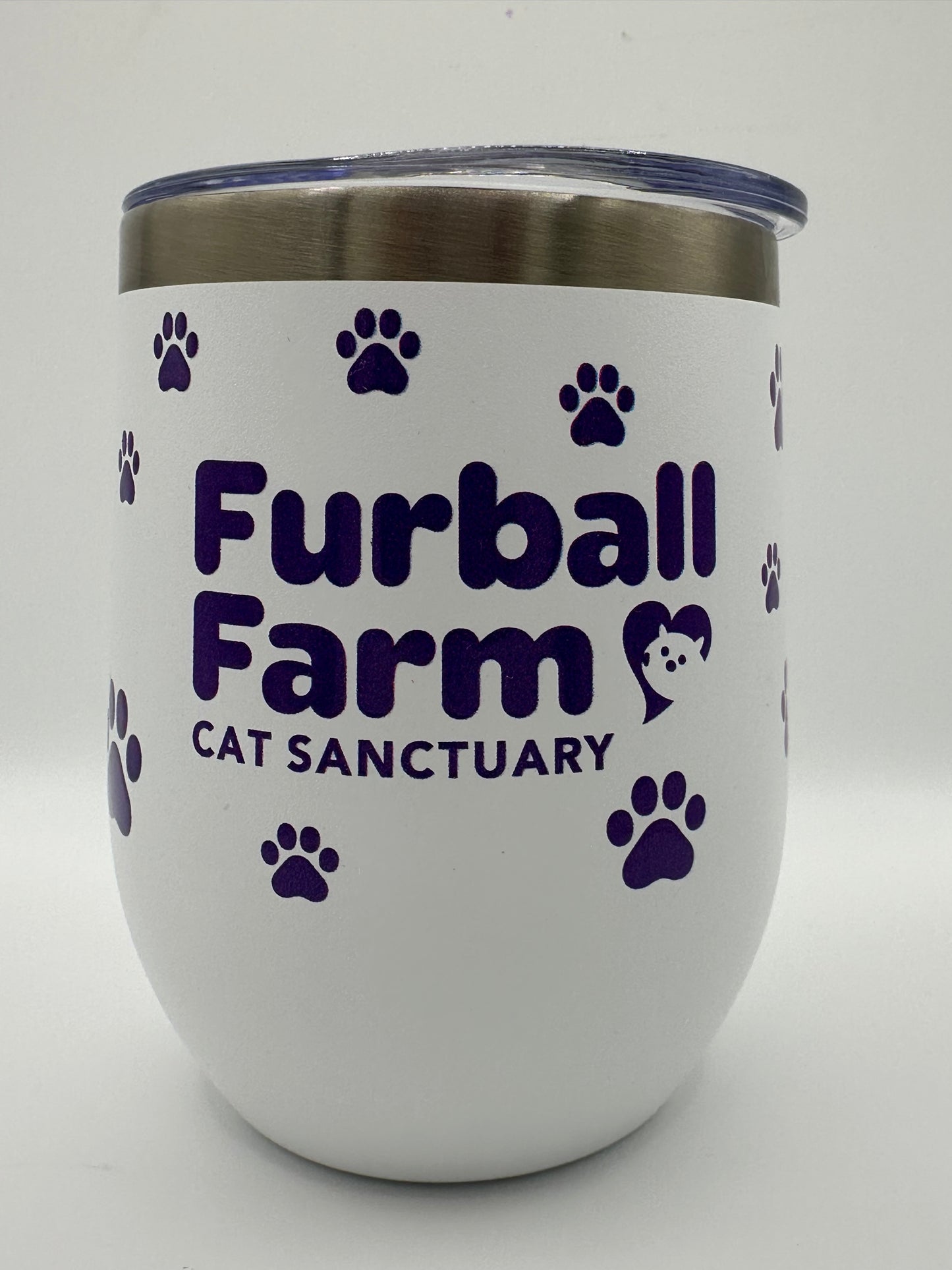 Paw Print Wine Tumbler 12oz
