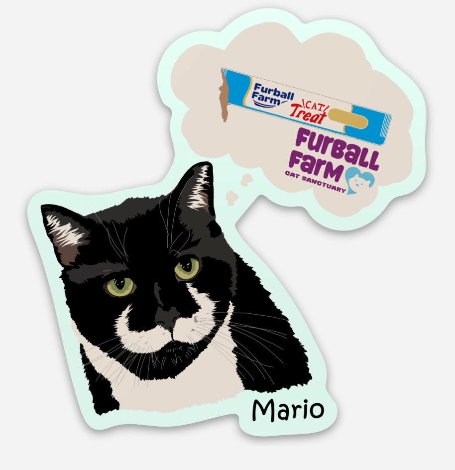 Furball Farm Cat Magnet