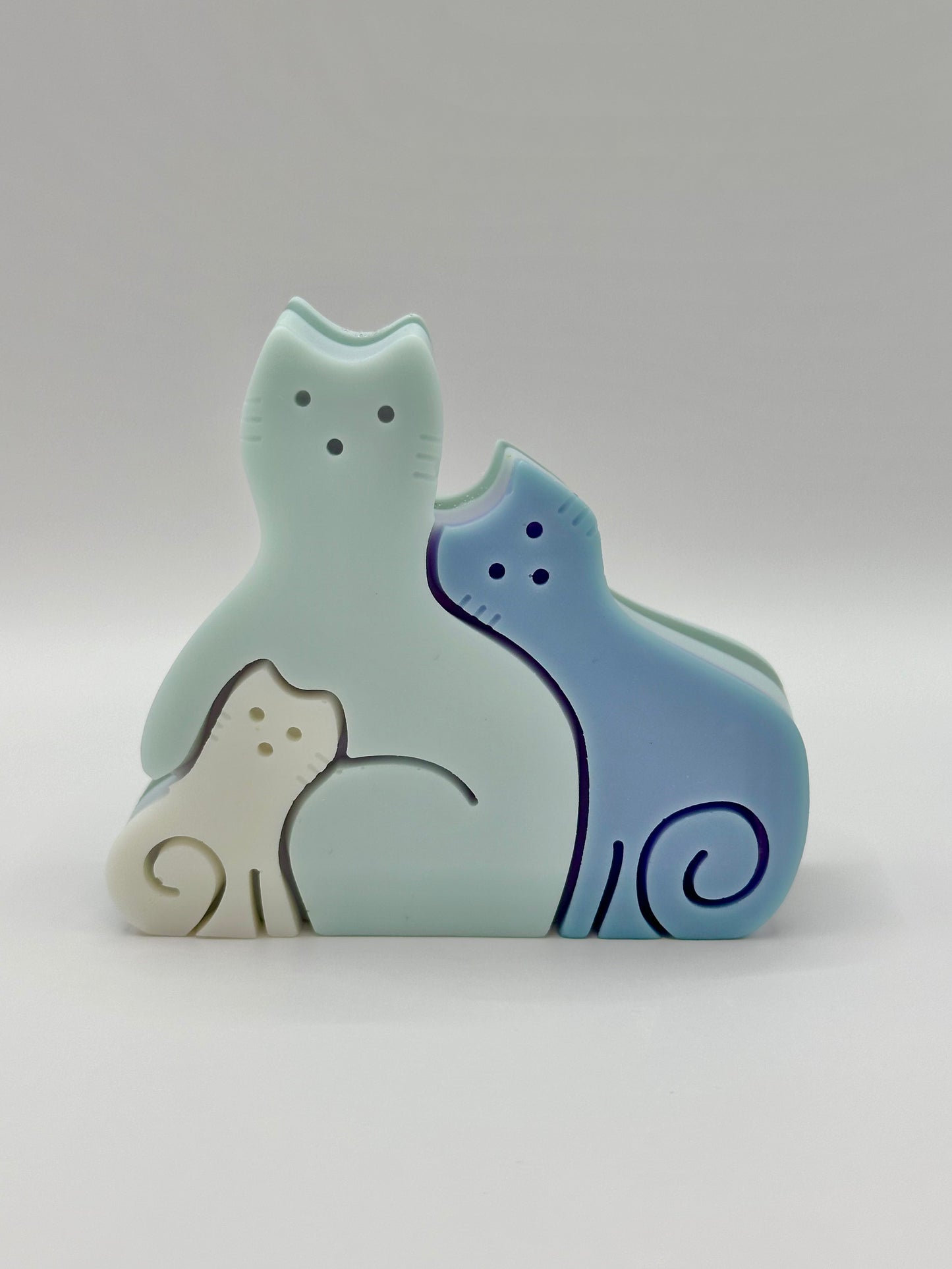 Cat Trio Soap