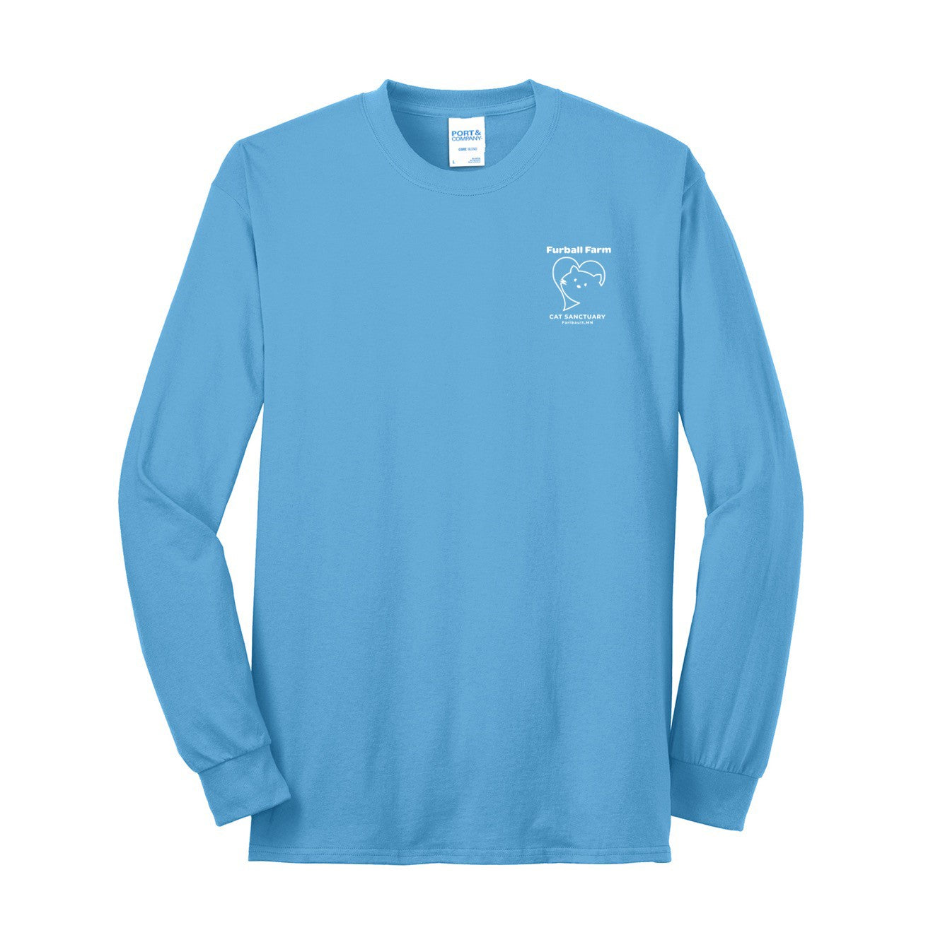 Unisex Long Sleeve Tee by District® - Embroidered Logo