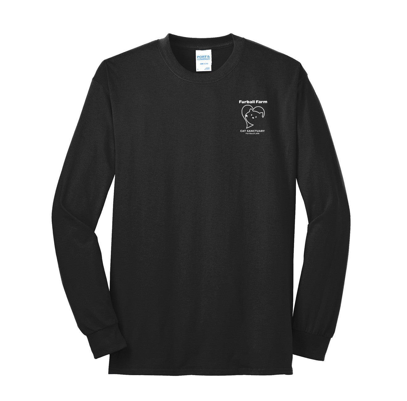 Unisex Long Sleeve Tee by District® - Embroidered Logo