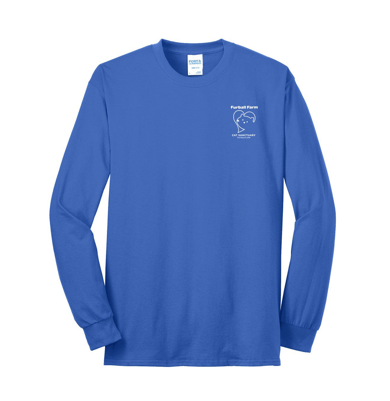 Unisex Long Sleeve Tee by District® - Embroidered Logo