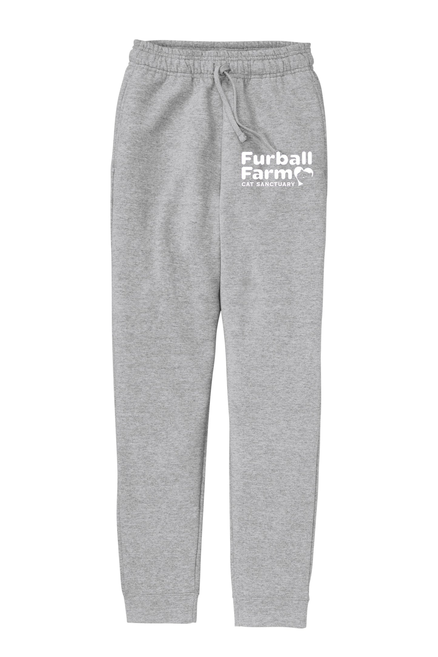 Fleece Joggers by Port & Company® - Screen Printed Furball Logo