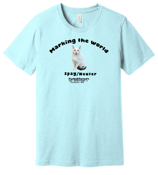 Furball Farm Cat of the Month T-Shirt - April 2025 - Tom