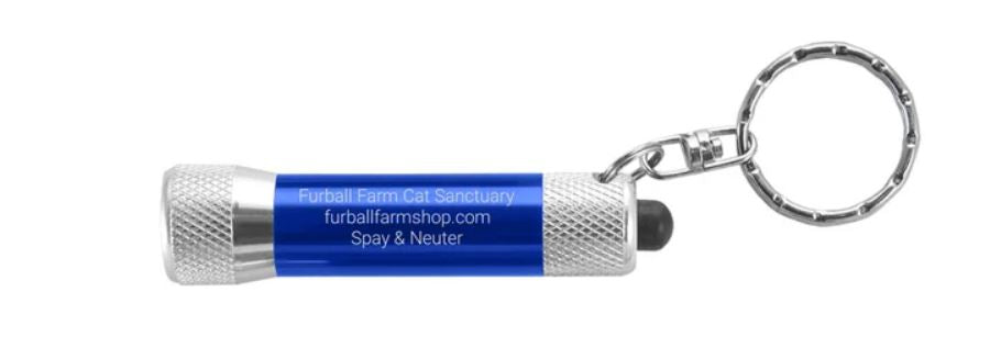 Furball Farm Flashlight Keychain