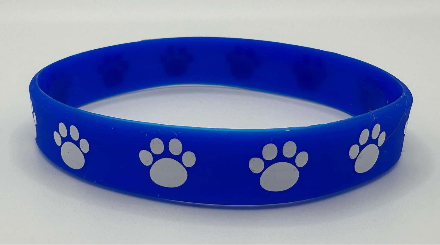 Paw Print Wristband