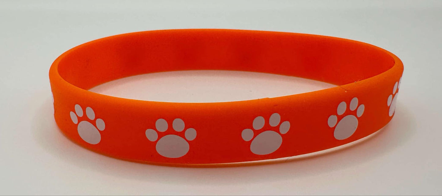 Paw Print Wristband