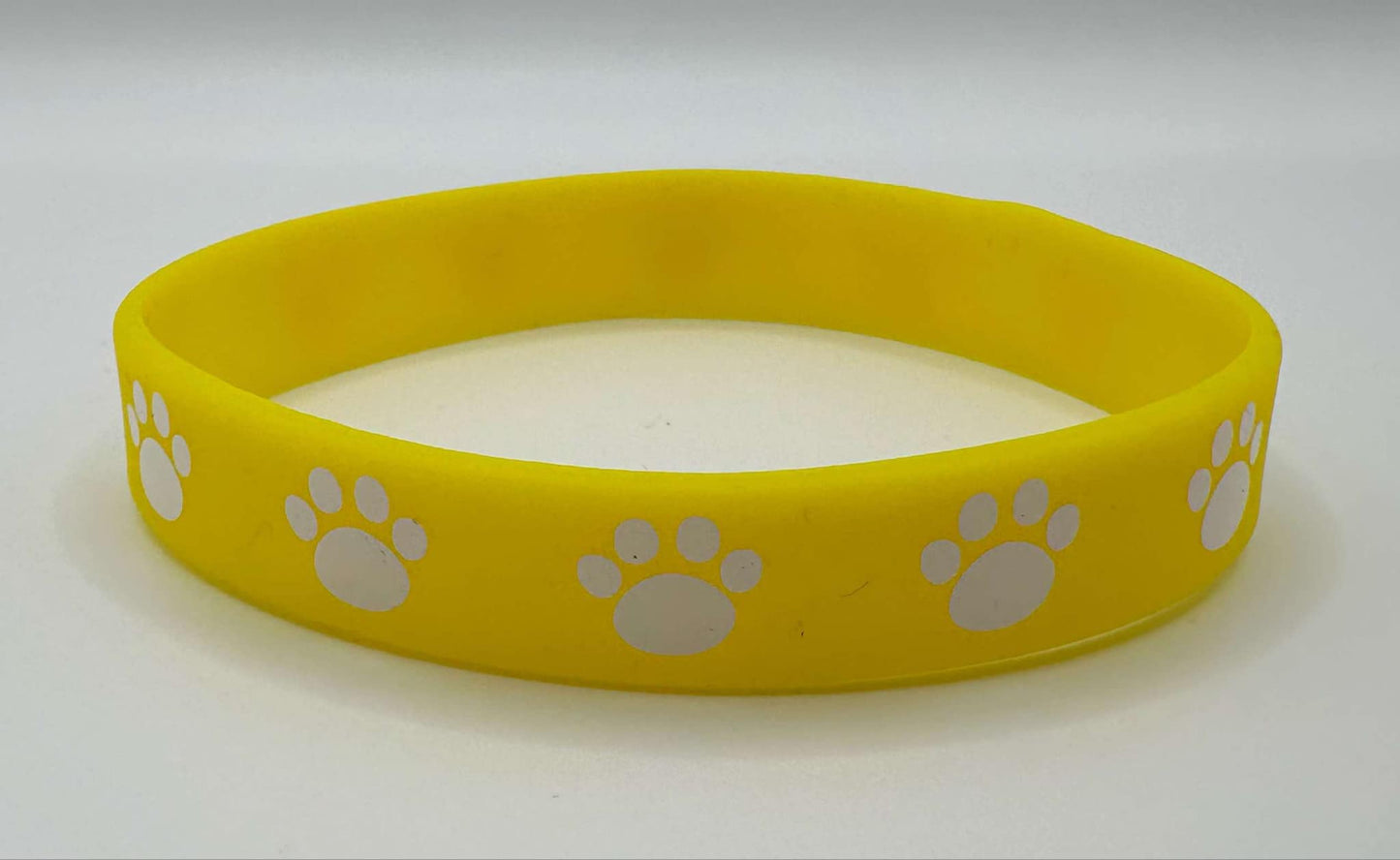 Paw Print Wristband