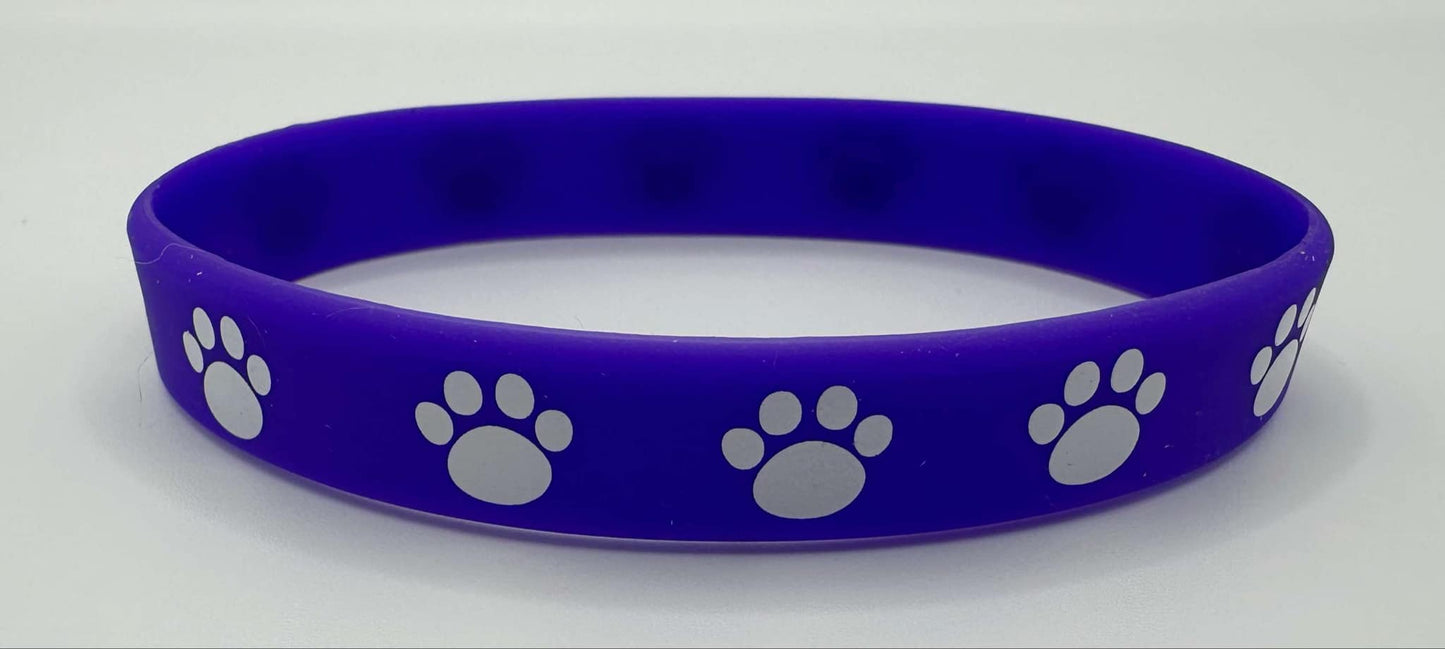 Paw Print Wristband