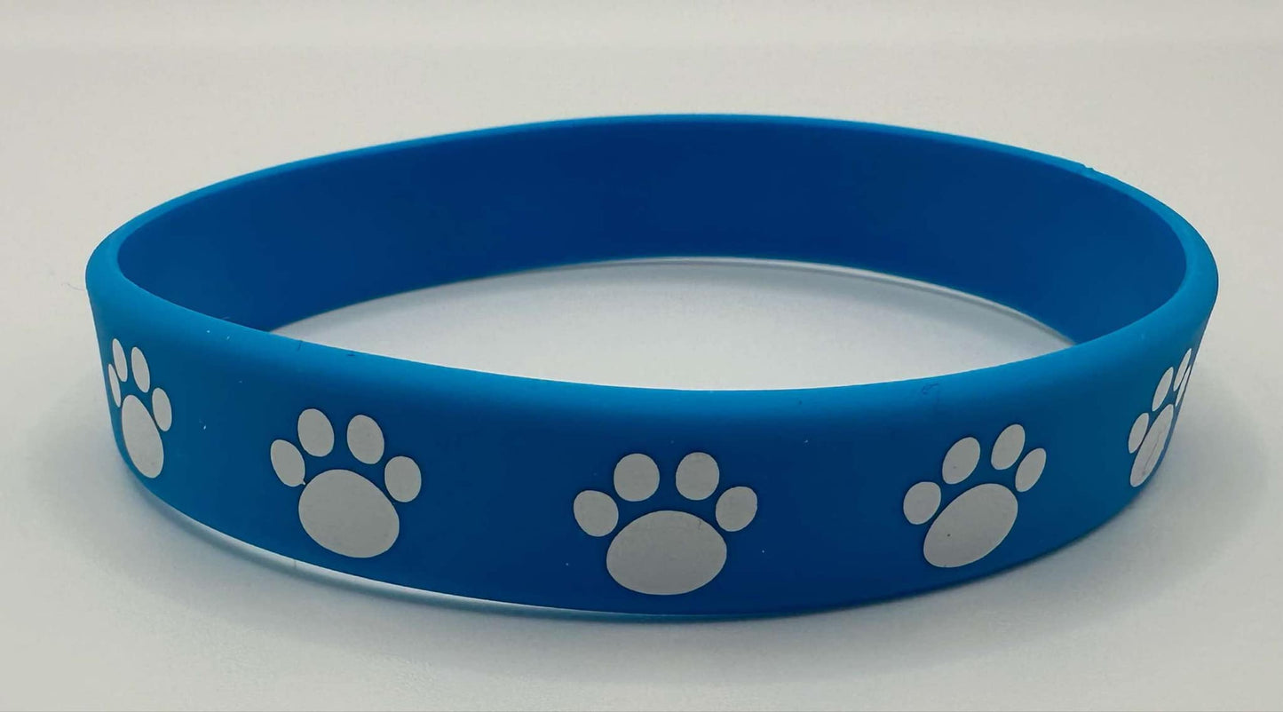 Paw Print Wristband