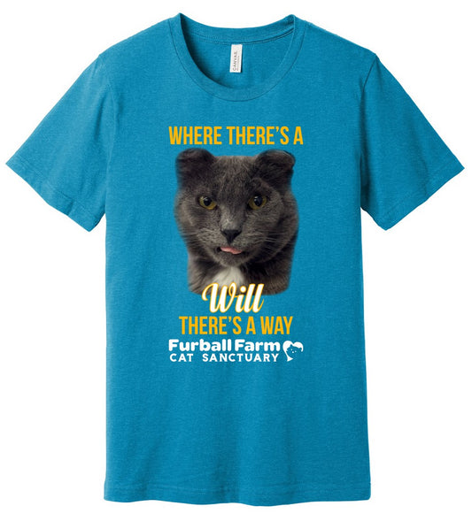 Furball Farm Cat of the Month T-Shirt - Will