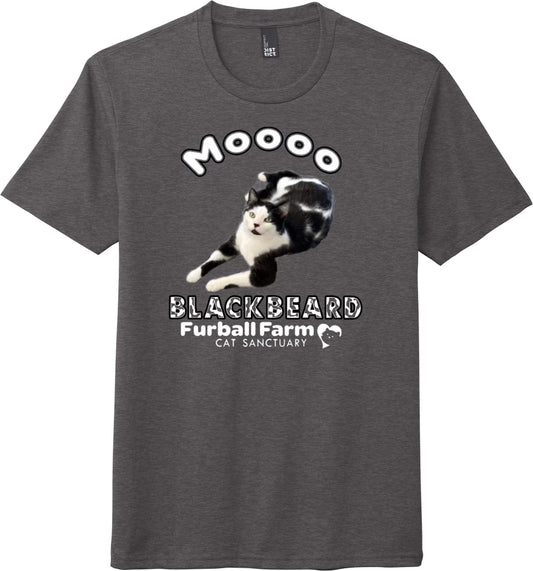 Furball Farm June Cat of the Month T-Shirt - Blackbeard