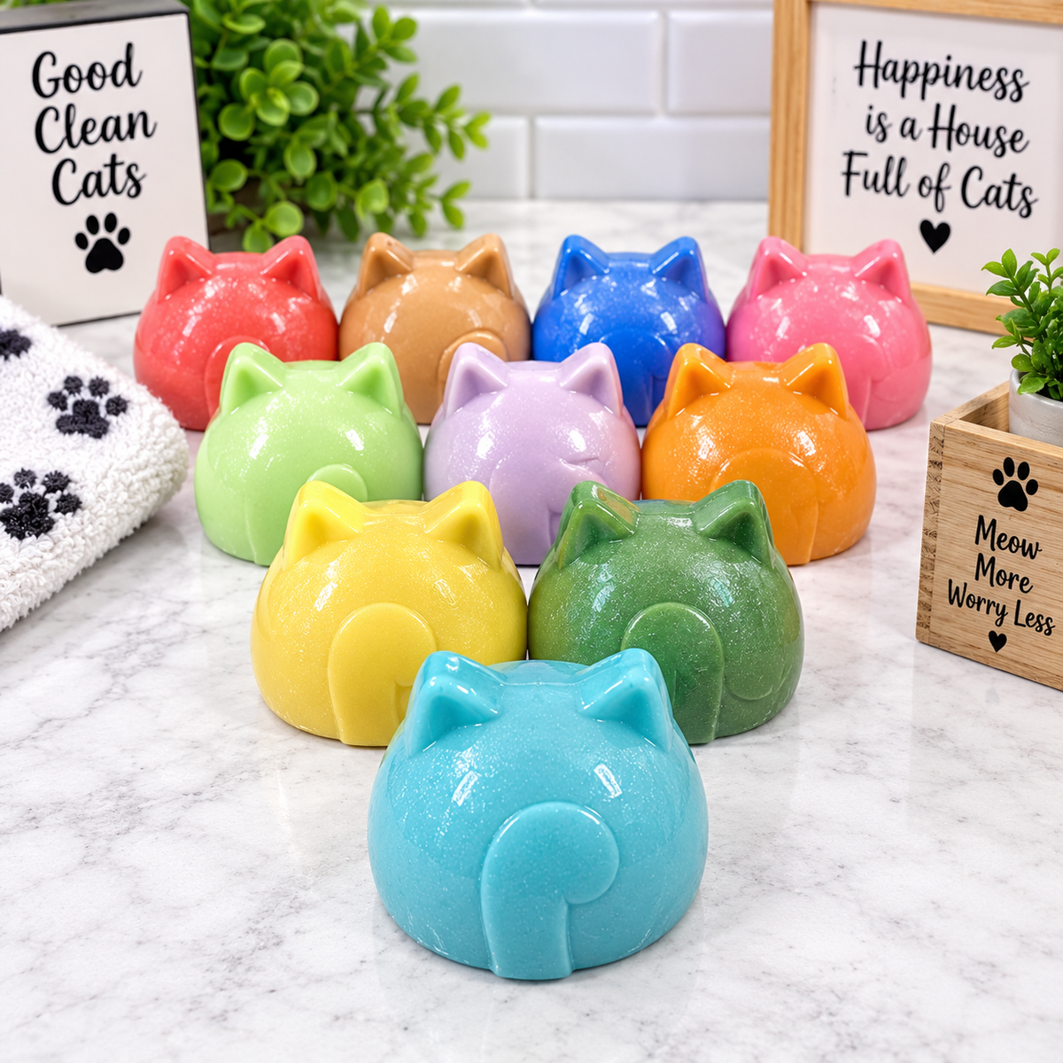Bubble Cat Soap