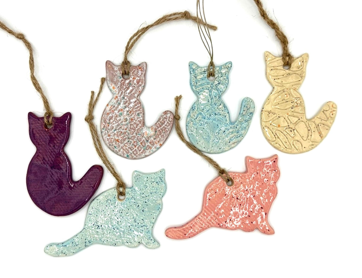 Cat Ornament - Handmade