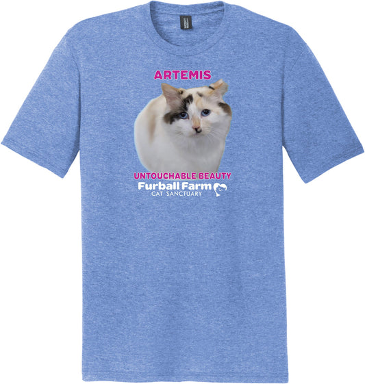 Furball Farm Cat of the Month T-Shirt - Artemis