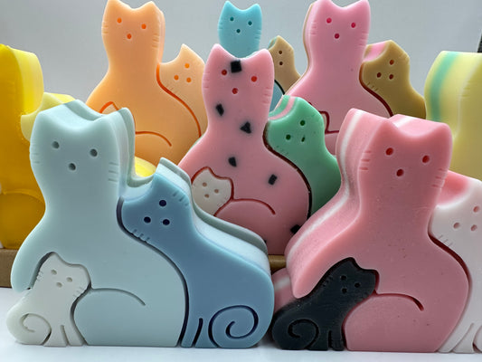 Cat Trio Soap