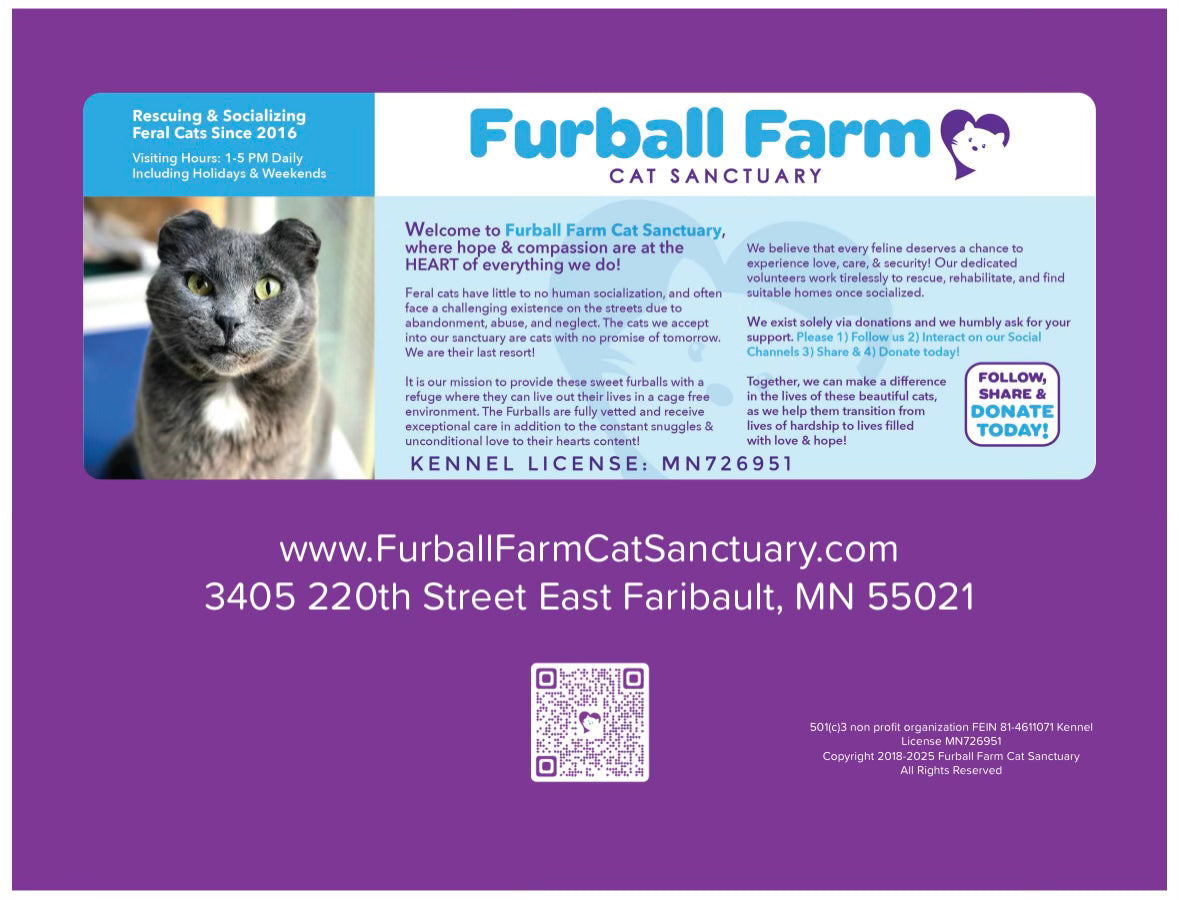 Furball Farm Calendar - 2025