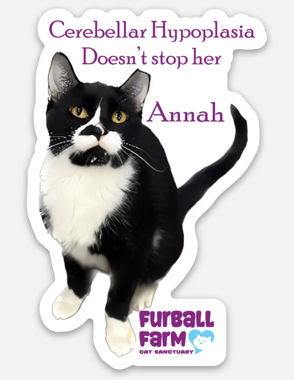 Furball Farm Cat Magnet