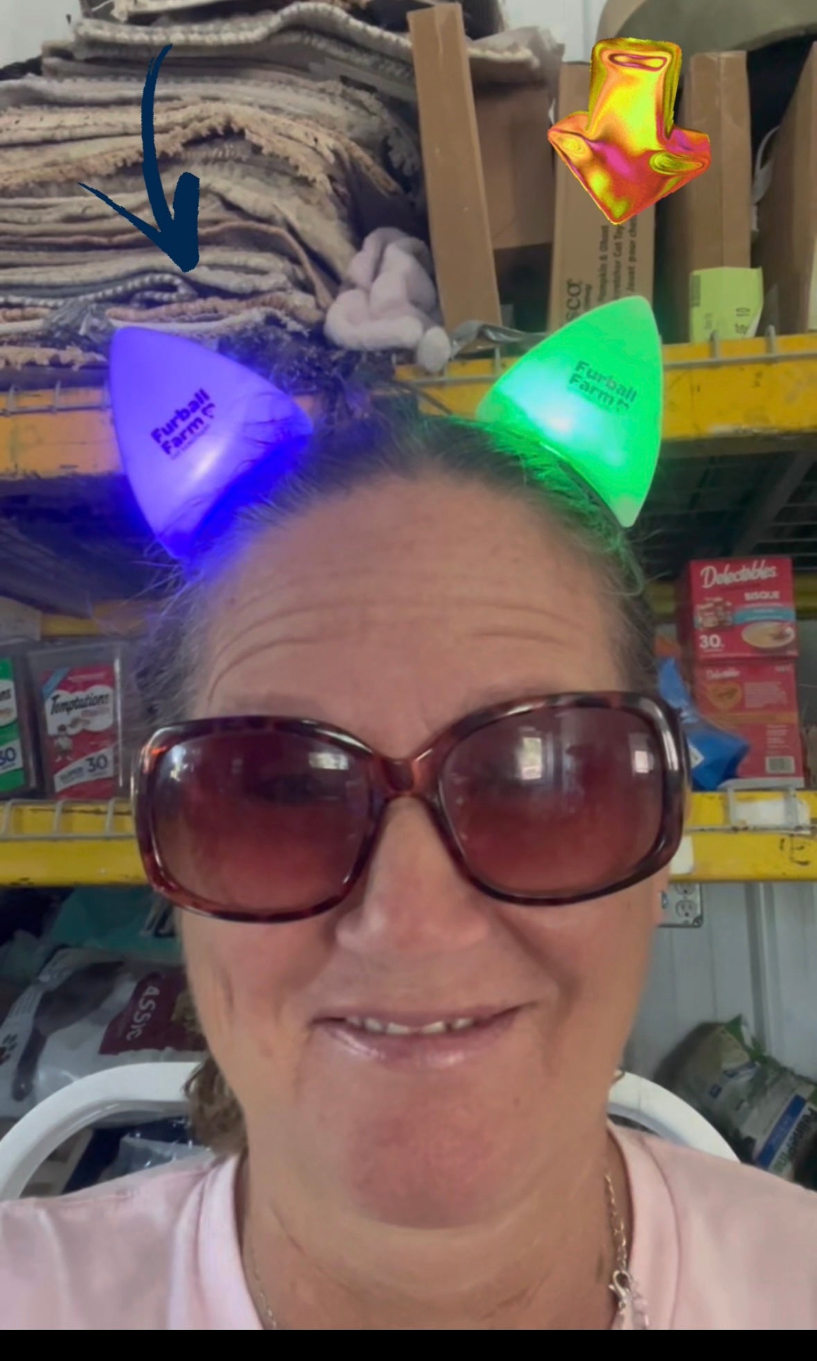 Light Up Cat Ears Headband