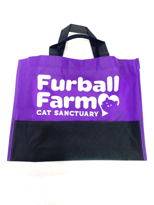 Light Tote Bag - Furball Farm Logo