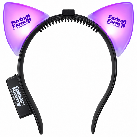 Light Up Cat Ears Headband