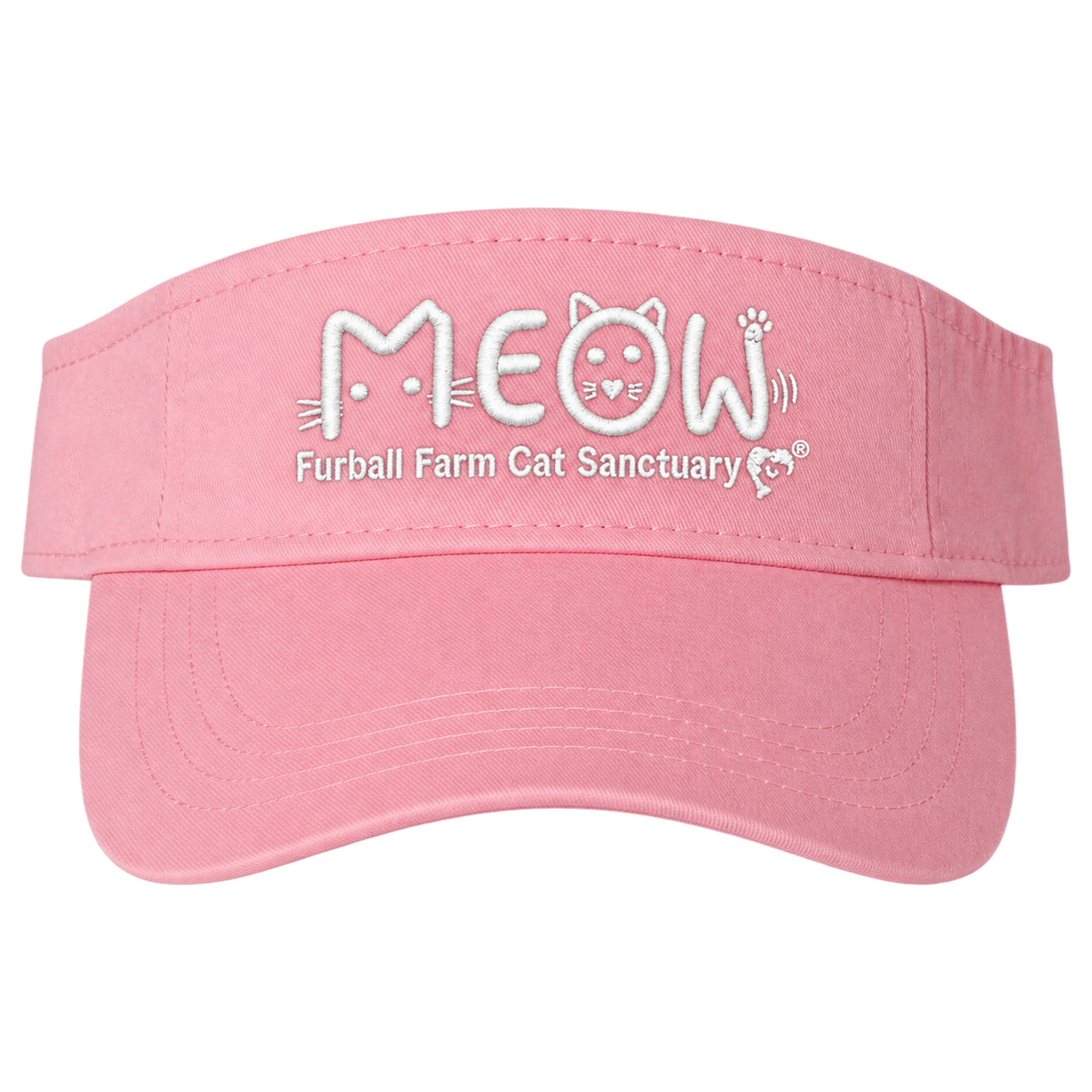 Visor - Embroidered MEOW