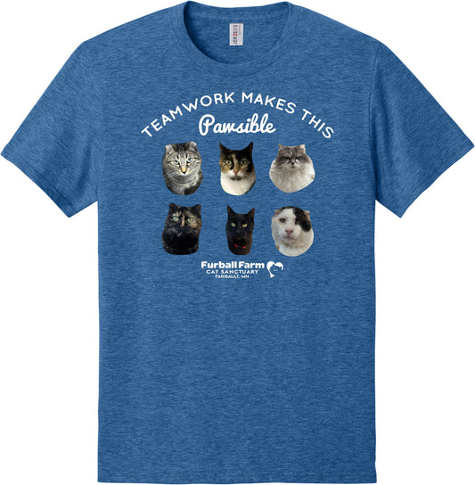 Pawsible - Cat of the Month T-shirt - July 2025