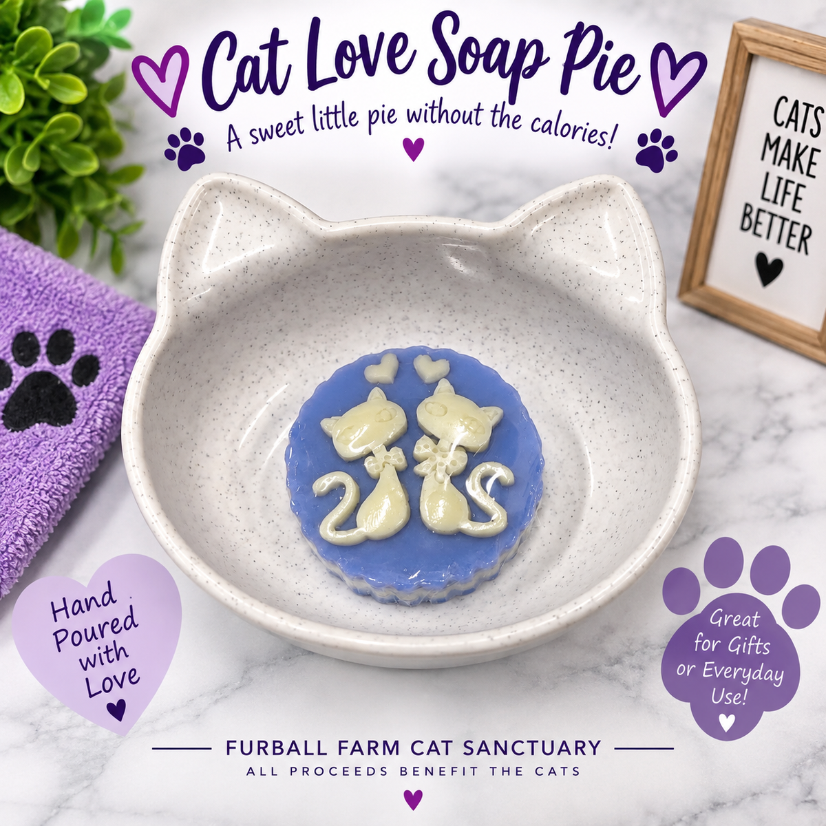 Cat Pie Soap