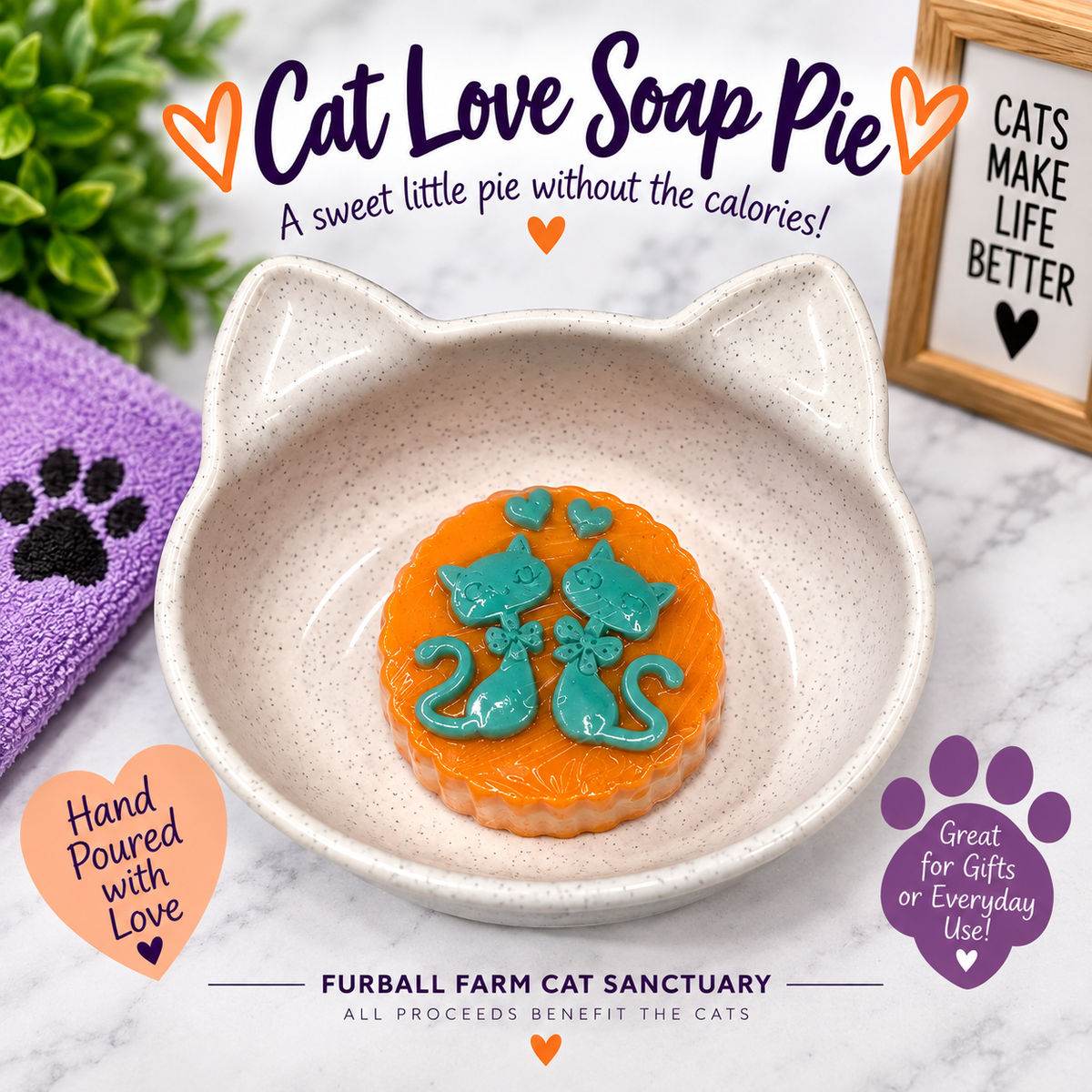 Cat Pie Soap
