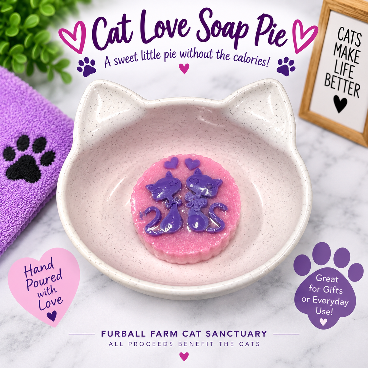 Cat Pie Soap