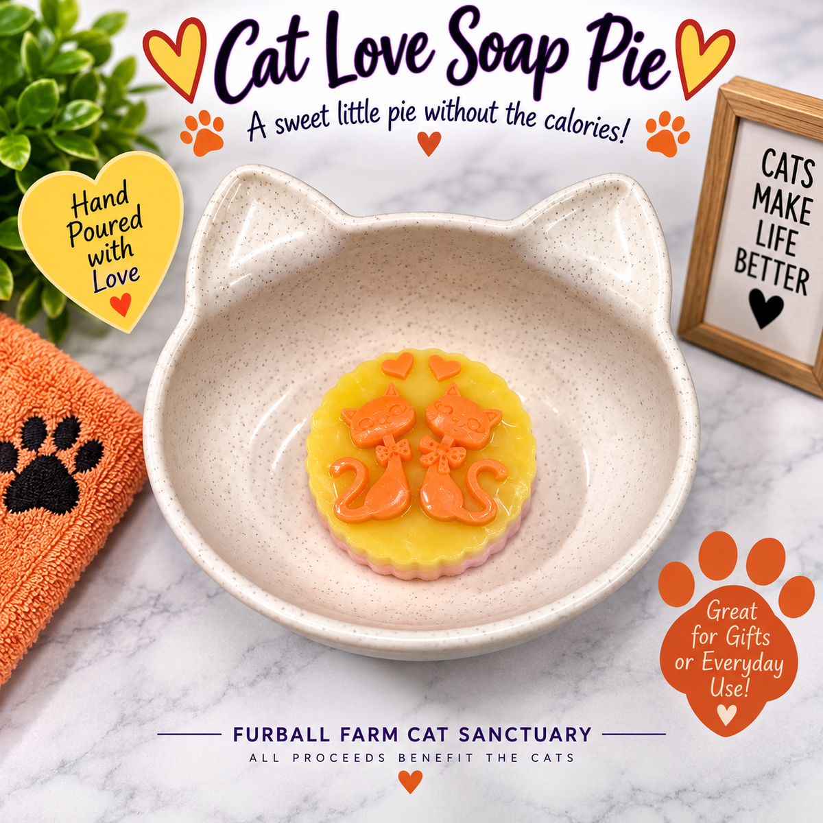 Cat Pie Soap