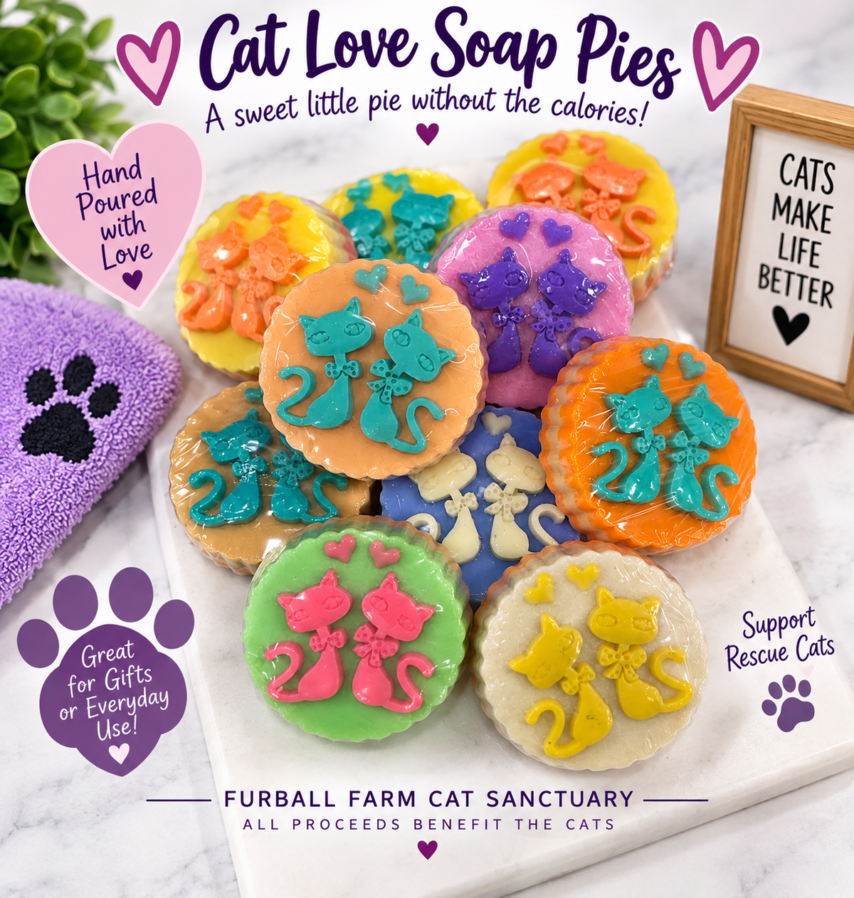Cat Pie Soap