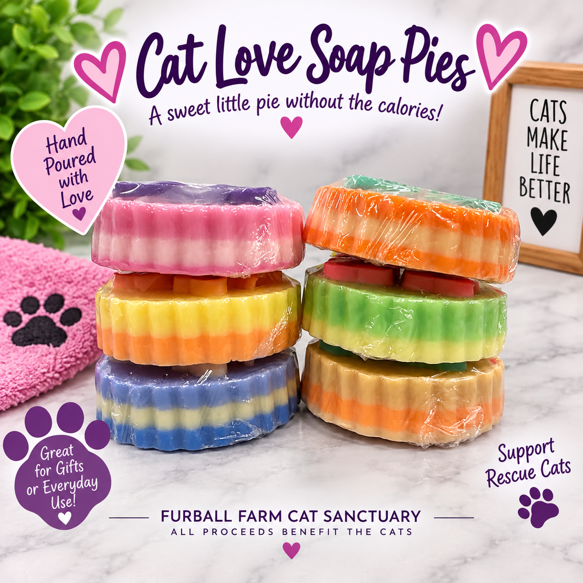 Cat Pie Soap