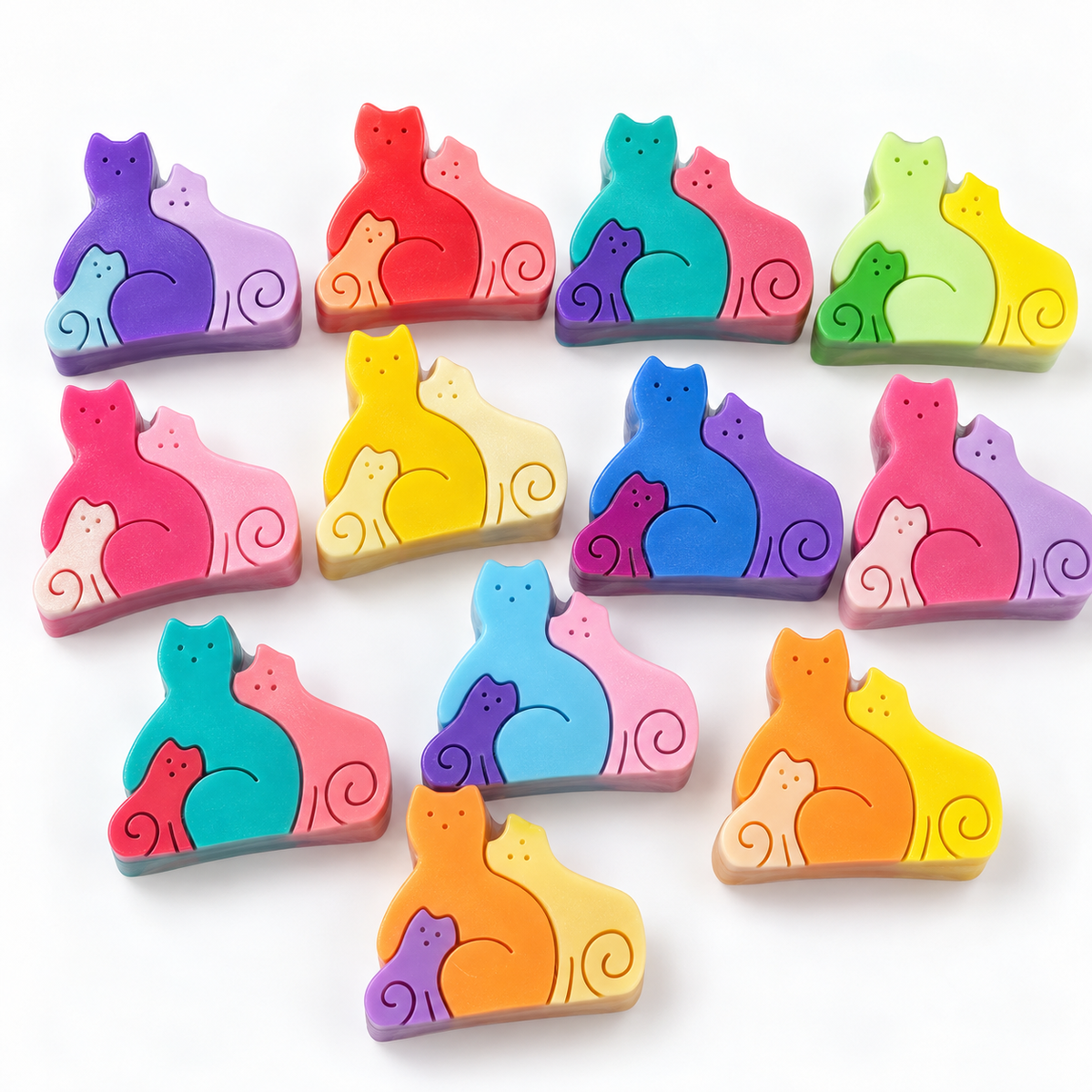 Cat Trio Soap