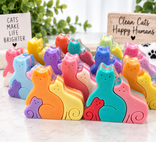 Cat Trio Soap