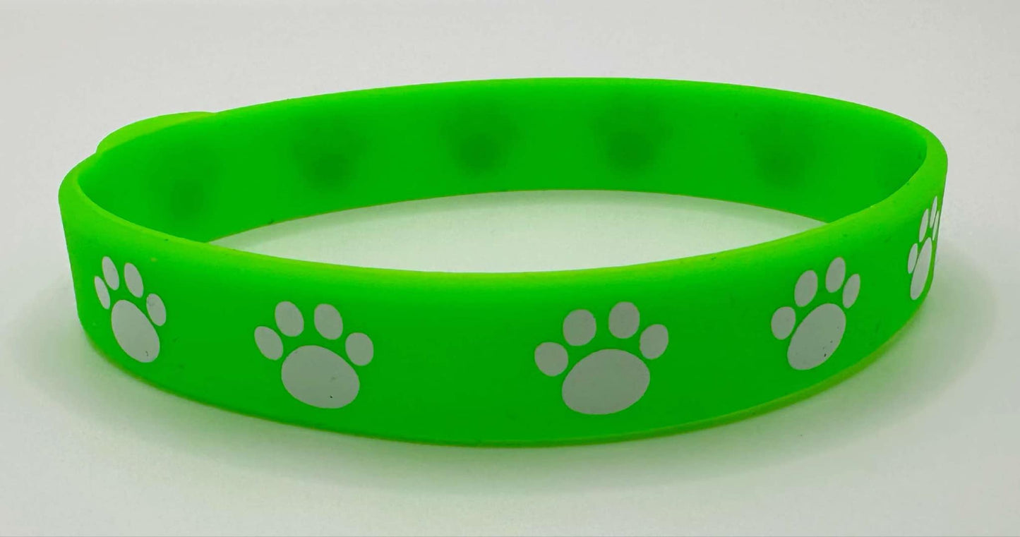 Paw Print Wristband