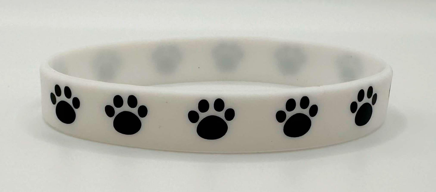 Paw Print Wristband